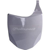 Polisport Front Number Board - Kawasaki KXF 250/450 2009-12 - White