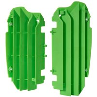 Image of Polisport Radiator Louvres - Kawasaki KXF250 2013-16 - Green