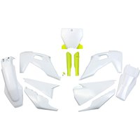 Image of HUKIT622F@999 - UFO Full Plastics Kit - Husqvarna FC 250/350/450 & TC 125/250 2016-22 - OEM '19