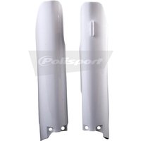 Polisport Forks Guards - Suzuki RM125/250 2004-08, RMZ250 2007-21, RMZ450 2008-21 - White
