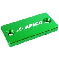 Apico Front Brake Master Cylinder Cover - Kawasaki KX 125/250/500 1993-2008, KXF250 2004-20, KXF450 2006-18 - Green