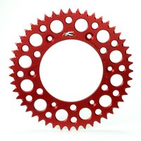 Image of Renthal Ultralight Rear Sprocket - Honda CR/CRF 125/250/450 Up To 2024 - 49T Red