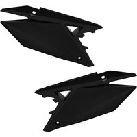 Polisport Side Panels - Suzuki RMZ250 2019-23, RMZ450 2018-23 - Black