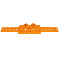 Image of Apico Silicone Exhaust Silencer Protector - Orange