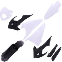 Polisport Enduro Plastics Kit - Gas Gas EC 250/300 2018-20 - Black/White