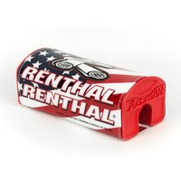 Image of Renthal Fat Bar Pad - USA Flag/Red