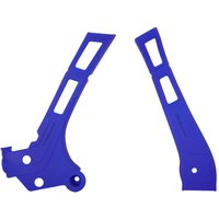 Polisport Frame Protectors - Yamaha YZ 125/250 2005-22 - Blue