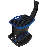 Image of Polisport Foldable Pit Lift Jack Up Paddock Stand - Black/ Blue
