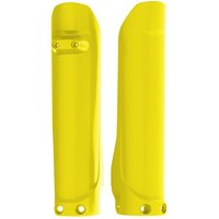 Image of Polisport Fork Guards - Husqvarna TC/FC/TX/FX/TE/FE 2016-22 - Yellow