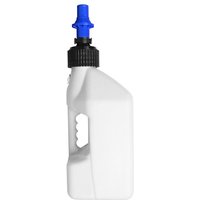 Tuff Jug 10 Litre Fast Fill Fuel Can With Ripper Cap - White/ Blue