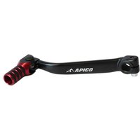 Apico Elite Gear Pedal - Honda CR 80/85 1991-2007 Black/ Red