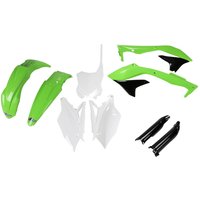 Image of KAKIT223F@999 - UFO Full Plastics Kit - Kawasaki KXF450 2016-17 - OEM