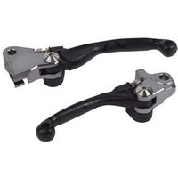 Polisport Pivot Lever Set - KTM SX/EXC 125/200 2014-15, Husqvarna TC125 2014-21, FC 250-450 2016-21,FE 250-501 2017-18 - Black