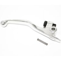 Image of Raceline Cast Brake Lever - KTM 125-500 2014-17, Husaberg 125-501 2014, Husqvarna 125-501 2014-17 - Silver