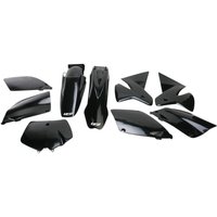 Image of KTKIT500@001 - KTKIT500@001 - UFO Full Plastics Kit - KTM SX 125/250/380 2000 - Black