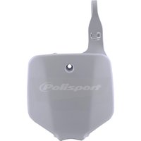 Polisport Front Number Board - Kawasaki KX65 2000-19, Suzuki RM65 2003-05 - White