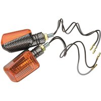 Raceline Universal Carbon Look Stalk Mounted Indicator Set