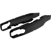 Polisport Swingarm Protectors - Gas Gas EC/XC 250/300 2017-20, Rieju MR 250/300 2021-23 - Black