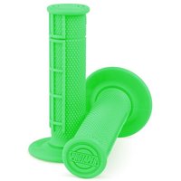 Pro Taper RC Single Density Half Waffle Grips - Neon Green