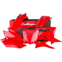 Polisport Full Plastics Kit - Honda CRF250R 2014-17, CRF450R 2013-16 - Red