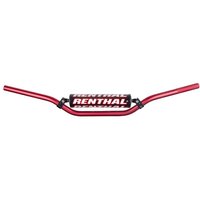 Renthal 722 7/8 CR High/Ricky Johnson Bend Handlebars - Red