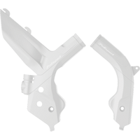 Polisport Frame Protectors - KTM SX/SXF 2019-22, EXC/EXC-F 2020-23 - White