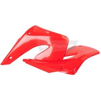 Image of Polisport Radiator Scoops - Honda CR 125/250 2000-01 - Red