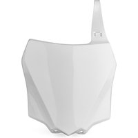 Polisport Front Number Board - Kawasaki KX85 2014-23 - White