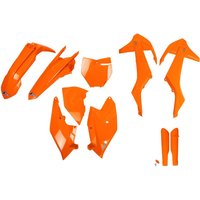 Image of KTKIT517F@FFLU - UFO Full Plastics Kit - KTM SX 125/150 & SXF 250/350/450 2016-17 - Fluro Orange