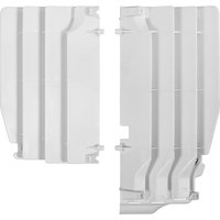 Image of Polisport Radiator Louvres - Suzuki RMZ250 2010-18 - White