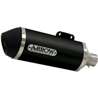 Arrow Urban Aluminium Exhaust Silencer - Yamaha MW125 2014-16