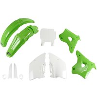 Image of KAKIT193F@999 - UFO Full Plastics Kit - Kawasaki KX 125/250 1994-95 - OEM