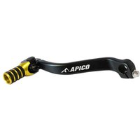 Apico Elite Gear Pedal - Suzuki RMZ450 2008-22 - Black/ Yellow