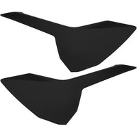 Polisport Side Panels - Husqvarna TC125/FC250-450 2016-17, TX125/TE250-300/FE250-450 2017 - Black