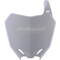 Polisport Front Number Board - Suzuki RMZ250 2010-18, RMZ450 2008-17 - White