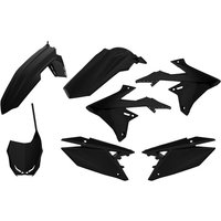 Polisport Plastics Kit - Suzuki RMZ250 2019-21, RMZ450 2018-21 - Black