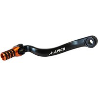 Apico Elite Gear Pedal - KTM EXC-F 250/350 2011-23, SXF 250/350 2016-23 - Black/ Orange