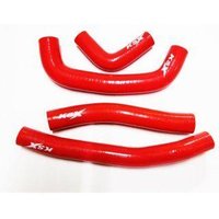 Image of WM101R - WM101R - KSX Radiator Hose Kit - Honda CRF450R 2017-19 - Red
