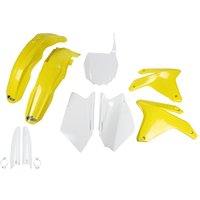 Image of SUKIT404F@999 - UFO Full Plastics Kit - Suzuki RMZ450 2005-06 - OEM