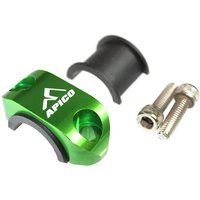 Image of Apico Master Cylinder Perch Rotator Clamp - Green