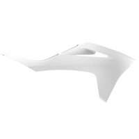 Polisport Radiator Scoops - Gas Gas MC125 & MC 250/450F & EC 250/350 & EC-F 250/350 2021-23 - White