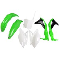 KAKIT224F@999 - KAKIT224@999 - UFO Full Plastics Kit - Kawasaki KXF250 2017 - OEM