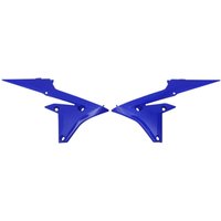 YA04838#089 - YA04838#089 - UFO Radiator Scoops - Yamaha YZF250 2014-18, YZF450 2014-17 - Blue