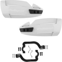 Polisport Hammer Handguards With Mounting Kit - White