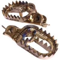 Image of FPTI KTM - Apico Titanium Foot Pegs - KTM/Husqvarna SX/TC 50/65 Up To 2022, SX/SXF/FC Up To 2015, EXC/EXC-F/FE Up To 2016