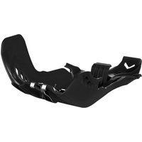 Polisport Fortress Skid Plate With Linkage Protector - KTM SX250 & Husqvarna TC250 2017-18, TE 250/300 2017-19 - Black