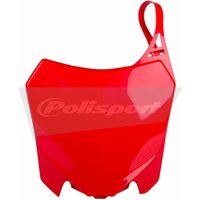 Polisport Front Number Board - Honda CRF250R 2014-17, CRF450R 2013-16 - Red