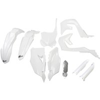 Image of KAKIT227F@047 - UFO Full Plastics Kit - Kawasaki KXF450 2019-20 - White
