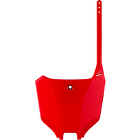 Polisport Front Number Board - Honda CRF250R 2022-23, CRF450R & CRF450RX 2021-23 - Red