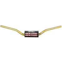 Renthal 609 RC High Bend Fat Bar Handlebars - Gold